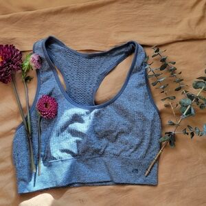 Women's Gray Sports Bra